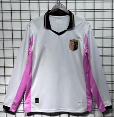 (S-4XL)125th Anniversary Version Palermo White LS Thailand Soccer Jersey AAA-2483