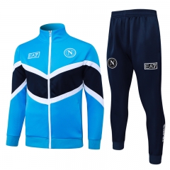 2025-2026 Napoli Lake Blue Thailand Soccer Jacket Uniform-815