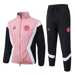 2025-26 Jordan Paris SG Pink Thailand Soccer Jacket Uniform(Woven Fabric)-815