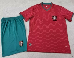 2026-27 Portugal Home Red Soccer Uniform-718