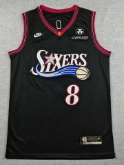 2026 Philadelphia 76ers Black#8 NBA Jersey-1380