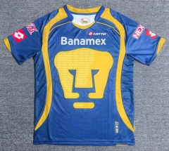 Retro Version 08-09 PA UNAM Away Blue Thailand Soccer Jersey AAA-912
