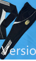 Player version 2025-26 Argentina Black Thailand Soccer pants-7411