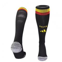 2026 World Cup Belgium Home Black Kid/Youth Soccer Socks