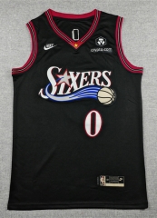 2026 Philadelphia 76ers Black#0 NBA Jersey-1380