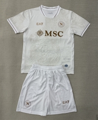 2025-26 Napoli Away White Soccer Uniform-AY