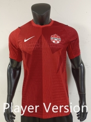 Player Version 2026-2027 Canada Home Red Thailand Soccer Jersey AAA-0871