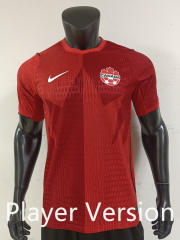 Player Version 2026-2027 Canada Home Red Thailand Soccer Jersey AAA-0871
