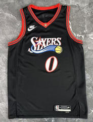 2026 Retro Version Philadelphia 76ers Black#0 NBA Jersey-311