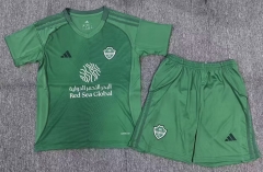 2025-2026 Al-Ahli Saudi Home Green Soccer Uniform-2483