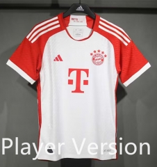 (S-3XL)Player Version 23-24 Retro Version  Bayern München Home White Thailand Soccer Jersey AAA-4563