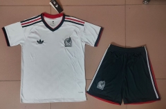 2026-27 Mexico Away White Soccer Uniform-718