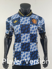 Player Version 25-26 Retro Edition Manchester United Blue Thailand Soccer Jersey-0871