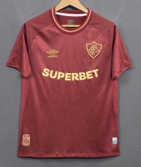 25-26 Fluminense de Feira 2nd Away Red Thailand Soccer Jersey AAA-3079