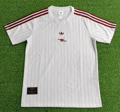 (S-4XL)Retro Version 25-26 Arsenal White Thailand Soccer Jersey AAA-9926