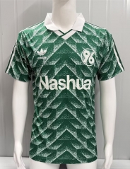 Retro Version 90-91 Hannover 96 Away Green Thailand Soccer Jersey AAA-503