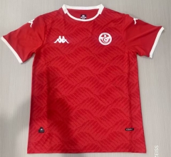 2025-26 Tunisia Home Red Thailand Soccer Jersey-2483