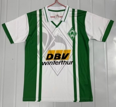 Retro Version 1996-97 SV Werder Bremen Home White Thailand Soccer Jersey AAA-503