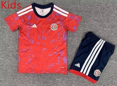 2026-2027 Costa Rica Home Red Kids/Youth Soccer Uniform-7809