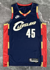 2026 Retro Version Cleveland Cavaliers Blue #45 NBA Jersey-311