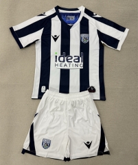 2025-26 West Bromwich Albion Home White&Blue  Soccer Uniform-AY