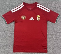 (S-4XL)2026-27 Hungary Home Red Thailand Soccer Jersey AAA-512