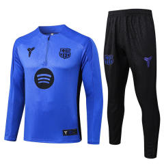 2025-2026 Barcelona Purple Thailand Soccer Tracksuit(Steel Stamped)-815