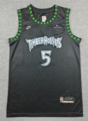 2026 Minnesota Timberwolves Black#5 NBA Jersey-1380