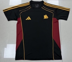 (S-4XL) 25-26 Joint Version Roma Black Thailand Soccer Jersey AAA-GB