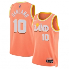 2026 City Version Cleveland Cavaliers Orange #10 NBA Jersey-311