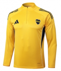 2025-26 Boca Juniors Yellow Thailand Soccer Tracksuit-815