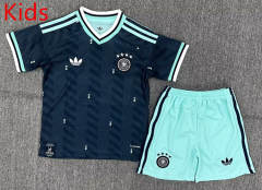 2026-2027 Germany Away Royal Blue Kids/Youth Soccer Uniform-2253