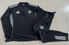 2025-2026 AI Ahly Black Thailand Soccer Tracksuit-815