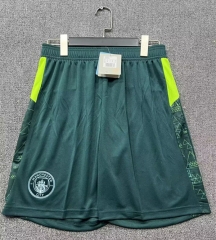 25-26 Manchester City 3rd Away Green Thailand Soccer Shorts-718