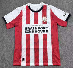 25-26 PSV Eindhoven Home Red&White Thailand Soccer Jersey AAA-417