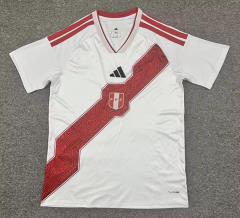 (s-4xl)26-27 Peru Home White Thailand Soccer Jersey AAA-512