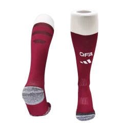2026 World Cup Qatar Home Red kids Soccer Socks