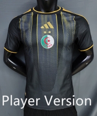 (XS-3XL)Player Version 2026-2027 Algeria Black Thailand Soccer Jersey AAA-9926