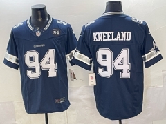 NFL Dallas Cowboys 3rd Generation Royal Blue#94 Jersey(Logo 1)-0840