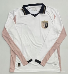 (S-4XL)125th Anniversary Version Palermo White LS Thailand Soccer Jersey AAA-5493