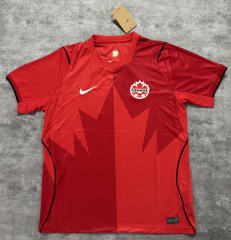 (S-4XL) 2026 Canada Home Red Thailand Soccer Jersey AAA-4506
