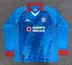 25-26 Special Edition Cruz Azul Blue LS Thailand Soccer Jersey AAA-912