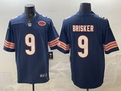 NFL Chicago Bears 2nd Generation Royal Blue #9 Jersey(Logo 1)-0840