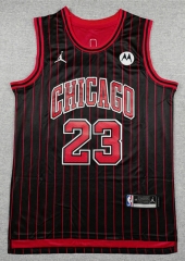 2026 Announcement Version Chicago Bulls Black Stripes#23 NBA Jersey-1380