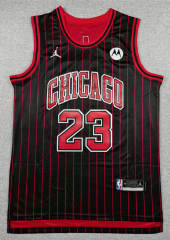 2026 Announcement Version Chicago Bulls Black Stripes#23 NBA Jersey-1380