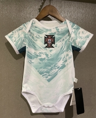 2026-27 Portugal Away White Baby Soccer Uniform-CS