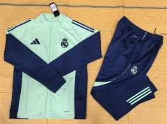 2025-2026 Real Madrid Light Green Thailand Soccer Jacket Uniform-GDP
