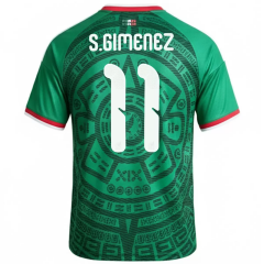 #11 S.GIMENEZ 2026-27 Mexico Home Green Thailand Soccer Jersey AAA-4506