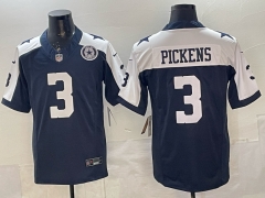 NFL Dallas Cowboys 3rd Generation Blue&White#3 Jersey(Logo 6)-0840