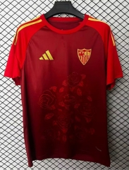 (S-4XL) 25-26 Special Version Sevilla Red Thailand Soccer Jersey AAA-2044